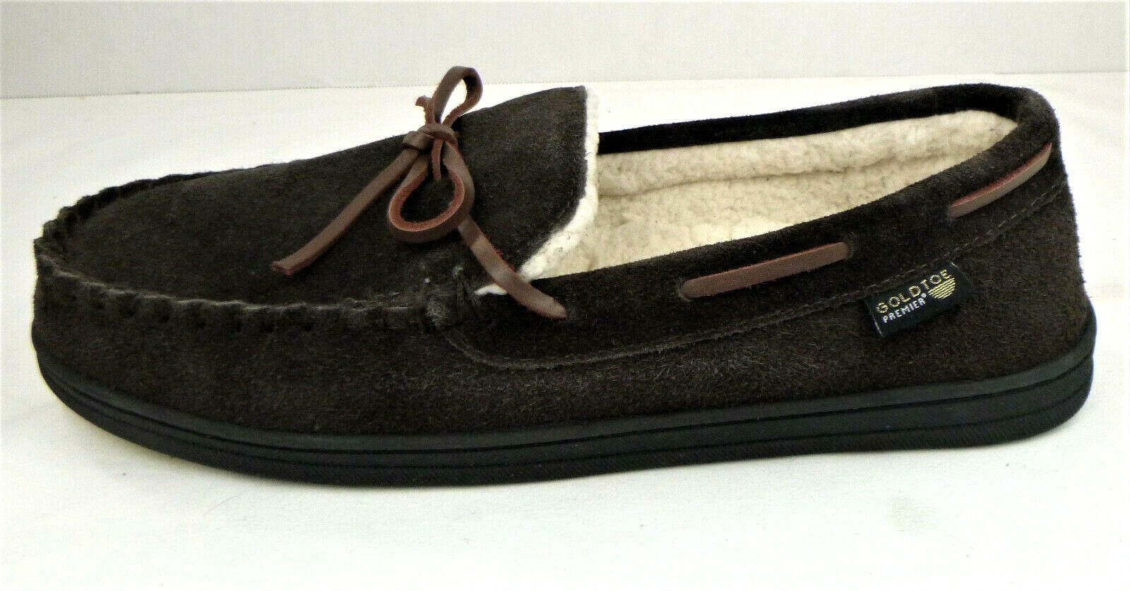 PANTOFOLA D’ORO Mocassino uomo scamosciato punta oro Premier memory foam duello densità pantofole marrone 11