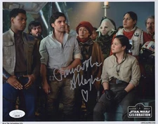 Star Wars Celebration Official Pix- Samantha Alleyne signed 8x10 photo JSA