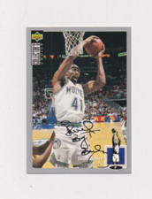 1994-95 Collector's Choice SILVER SIGNATURE # 141 Thurl Bailey TIMBERWOLVES