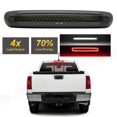 3RD Third Brake Light Cargo Lamp Fit For Chevy Silverado GMC Sierra 2007-13 - Foto 5