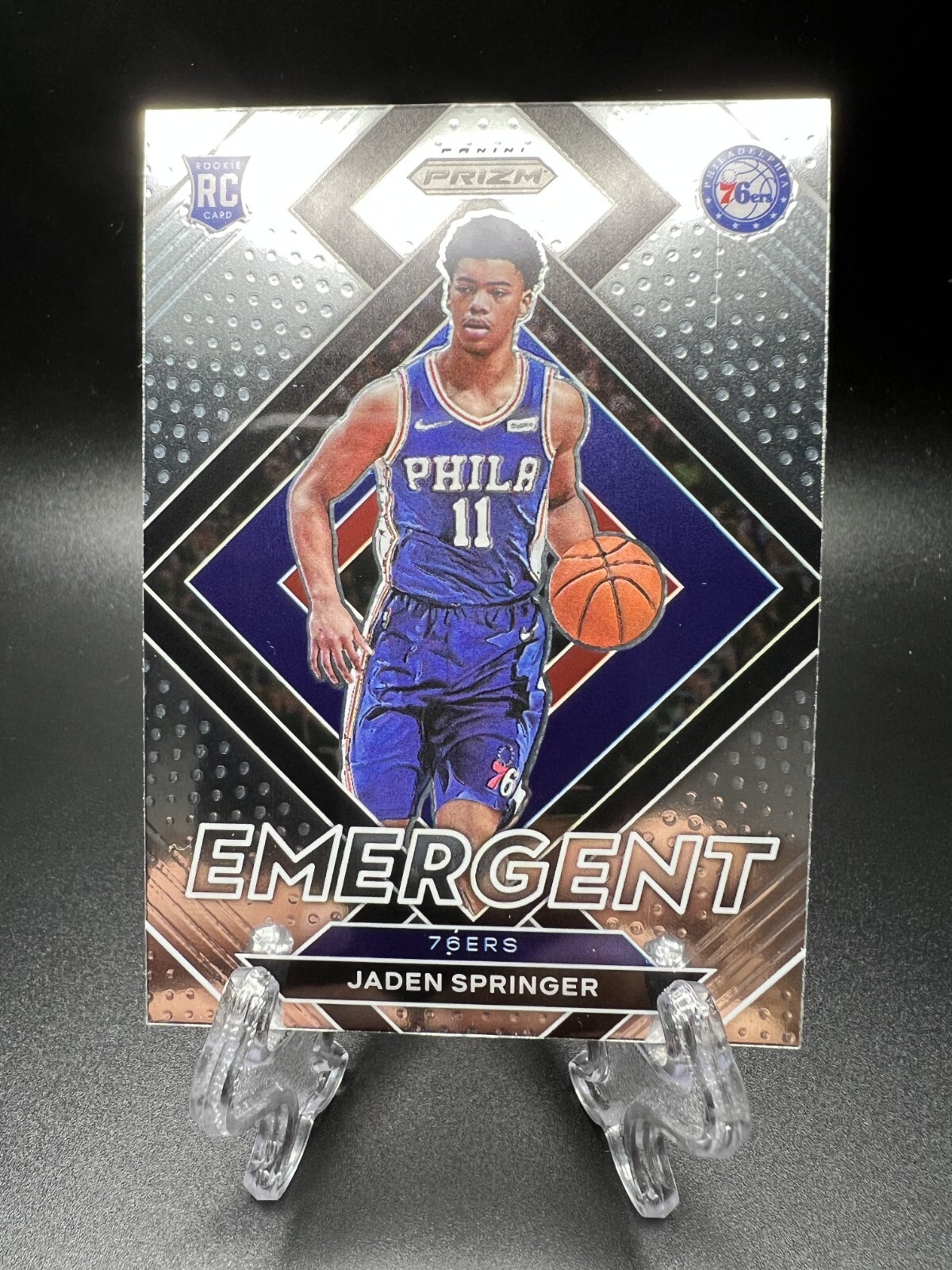 2021-22 Panini Prizm - Emergent Jaden Springer #26 (RC)