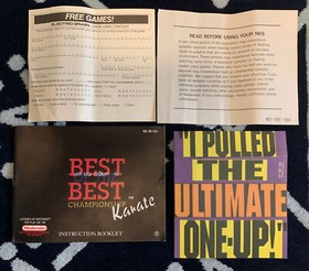 Best of the Best: Championship Karate NES CIB Excellent Condition Fully Complete