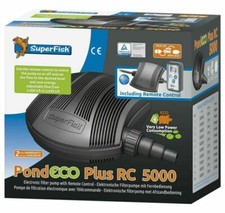 SuperFish Pump ECO Plus RC 5000 Pond Pump Variable Speed Control in Box