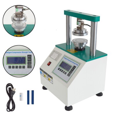 Paper Compression Strength Tester Cardboard Breaking Strength Testing Machine