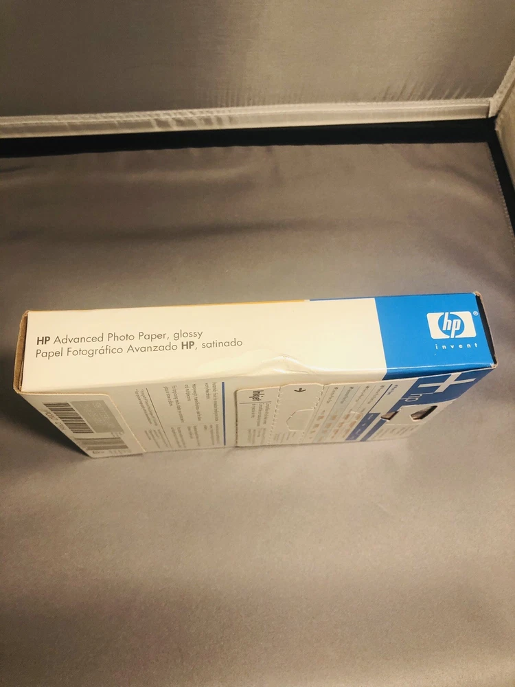 HP Advanced Photo Printer Camera Paper 4X6” Glossy 100 Sheets Smudge Proof