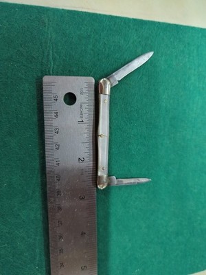 ROYAL BRAND CUTLERY CO. Germany 2-Blade ImMOP Pocket Knife 2 3/4'' Tapered, Rare