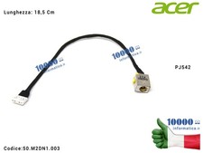 Connettore DC Power Jack PJ827 ACER Aspire S3-391 S3-331 S3-371 S3-951 50.RSF01.