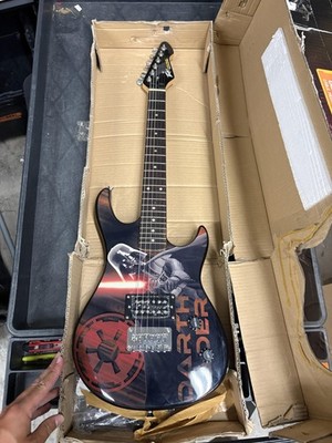 Peavey Star Wars Rockmaster 3/4 Electric Guitar Darth Vader Graphic Multicolor