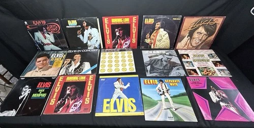 Elvis Presley Vinyl Lp Album Records Lot Of 15