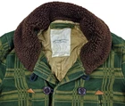 HOT UNISEX DENIM SUPPLY RALPH LAUREN SPORTS PARKA FUR Collar PLAID Polo Jacket S