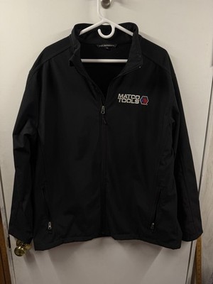 Matco Tools Jacket Size 2xl Port Authority Black Big Logo Men s 100% Polyester