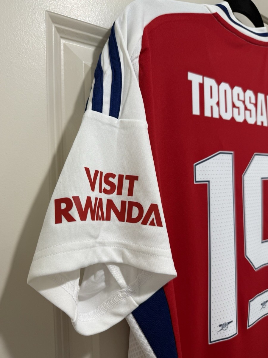 Trossard #19 Mens LARGE Adidas Arsenal Home UCL Jersey | eBay