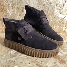 Clarks Torhill DB Suede Desert Boots Dark Brown - Mens UK 7 G