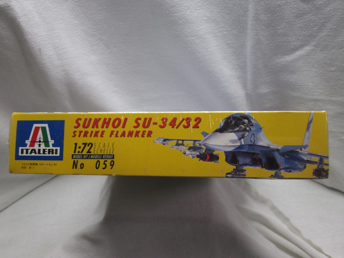 ITALERI PLASTIC MODEL Kit 1:72 Aereo Sukhoi_SU-34 EUR 30,00 - FR