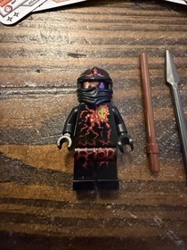 LEGO NINJAGO 9572 Spinner Set NRG Cole 9572 Golden Weapon 5 Trading Cards RARE