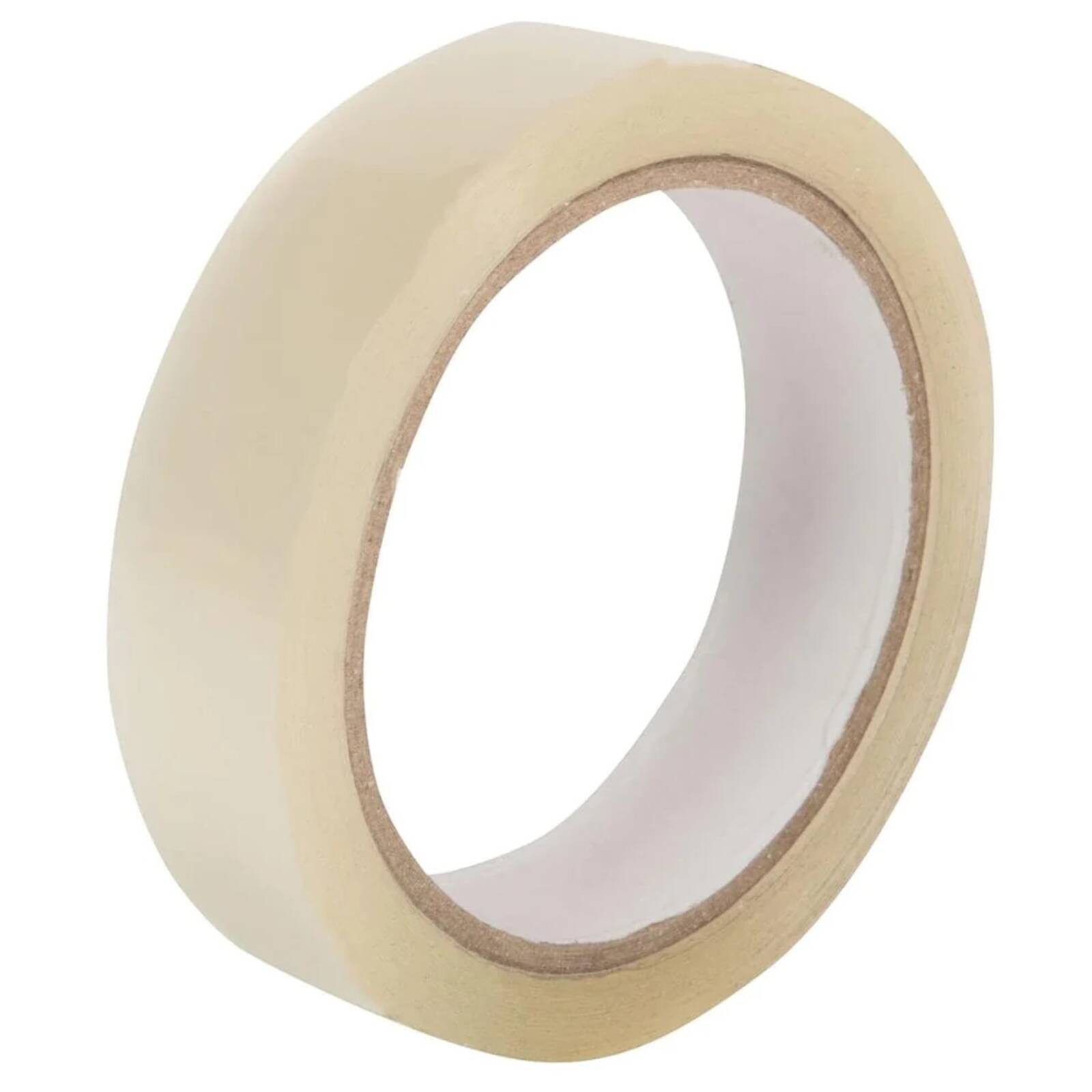 Polypropylene Clear Adhesive Tape 25mm x 66m - (Single Roll)