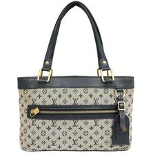 Auth Louis Vuitton Lucille PM Handbag Monogram Mini Tote Bag Shoulder Bag M92676