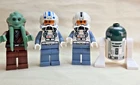 LEGO Star Wars ARC-170 Minifigure Lot – Kit Fisto, Clone Pilots & R4-P44 (Set 80