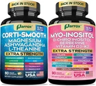 Cortisol & Myo-Inositol Supplement Bundle, Soothe & Smooth Bundle, 13-in-1 Cor