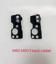 For Canon EOS M50 I/II Black Rear Case Thumb Rubber Without Button
