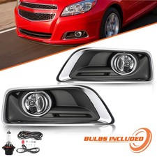 For 2013-2015 Chevy Malibu Pair Bumper Fog Light Lamps Wbulbswiring Kit For 2013-2015 Chevy Malibu Pair Bumper Fog Light Lamps Wbulbswiring Kit
