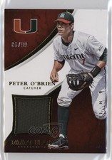 2015 Panini Immaculate Collegiate Materials 86/99 Peter O'Brien #7 0s5