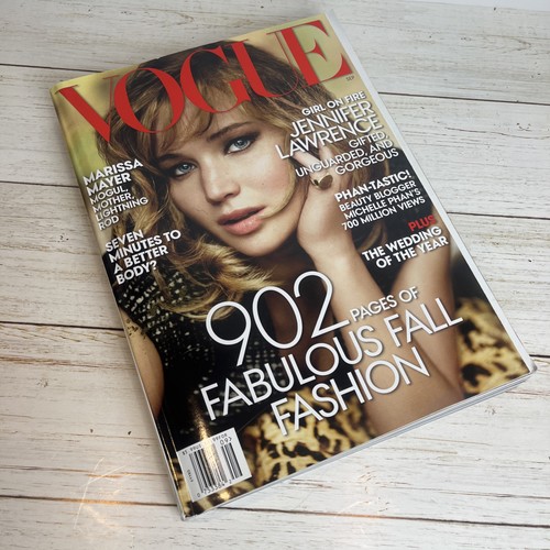 Vogue Magazine September 2013 Jennifer Lawrence  Fabulous Fall Fashion - Bild 1 von 9