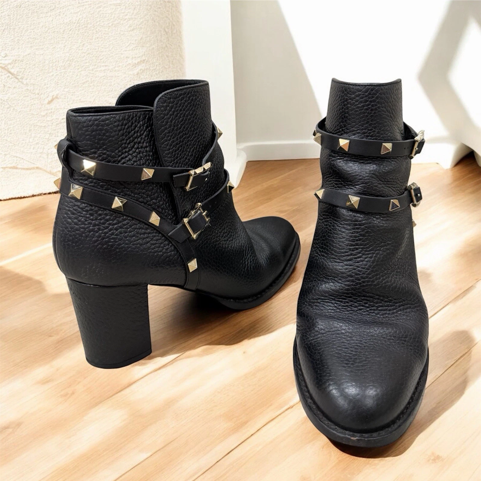 Valentino — Valentino Garavani Studded Boots – Size 39.5