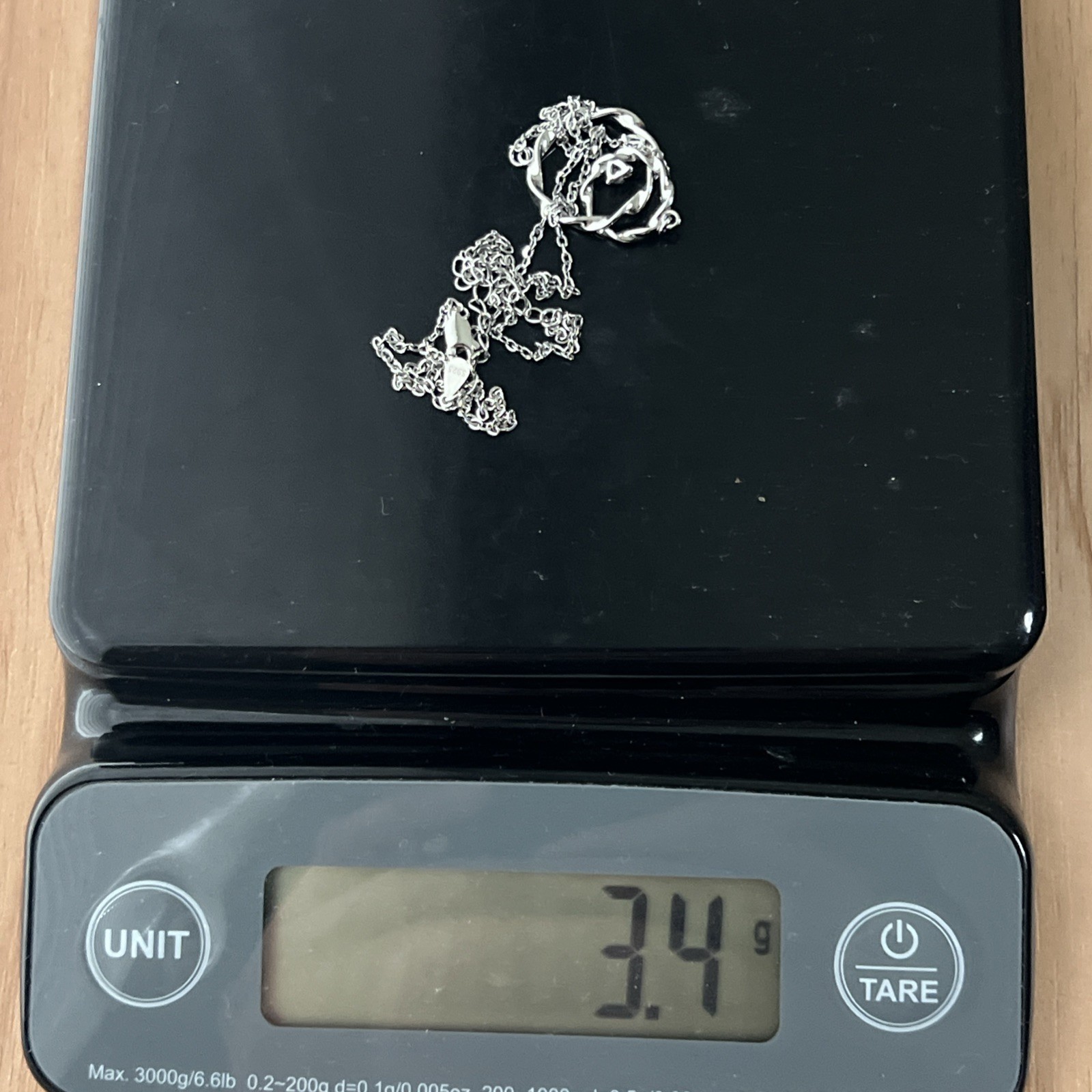 Interlocking Double Circle CZ Necklace ~ 925 Ster… - image 10