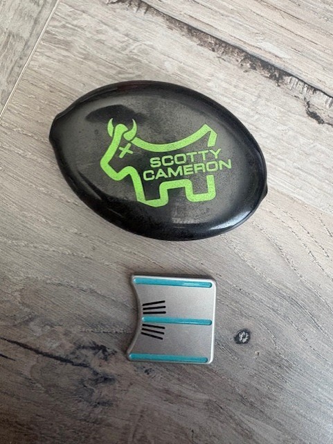 Scotty Cameron 2002 scotty dog headcover and ball tool