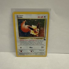 Eevee 11 Wotc Promo Holo Vintage Black Star Rare Pokemon Tcg