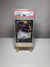 🔥 2025 Bowman Chrome Prospect Auto Green Reptilian /99 Jesus Made PSA 10 GEM