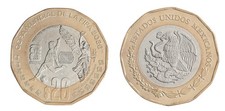 Mexico 20 Pesos, 2026, Mint, Commemorative, 2026 FIFA World Cup (Mexico City)