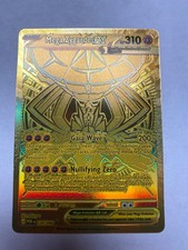 Carta Pokémon Mega Zygarde EX Full Art Foil 124/088 - ORO - Perfetto Ordine Inglese