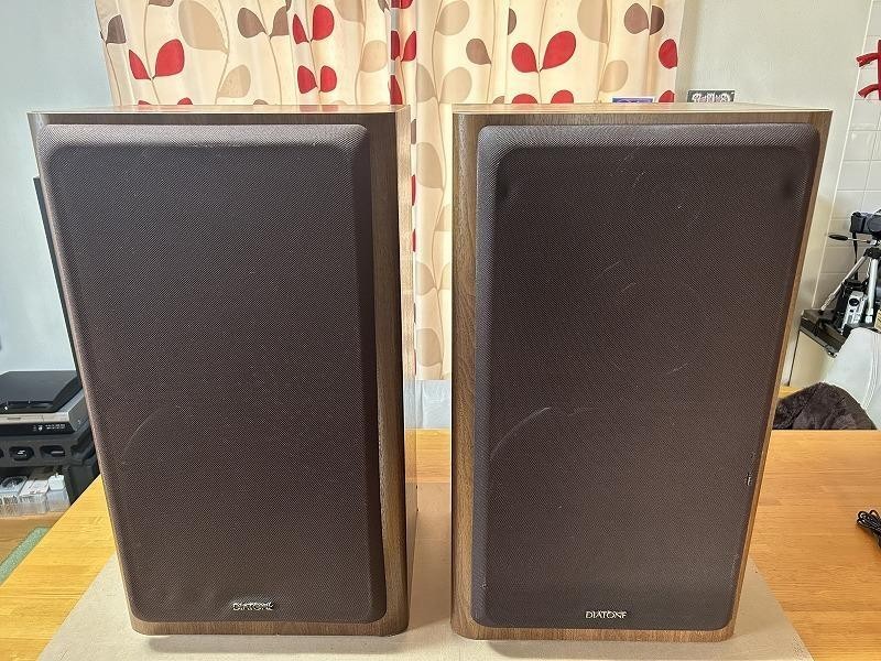 MITSUBISHI DIATONE DS-77Z 3way Speaker Pair Set Working