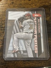 2021 Topps Update Series Platinum Players Die-cut # PDC-55 Max Scherzer