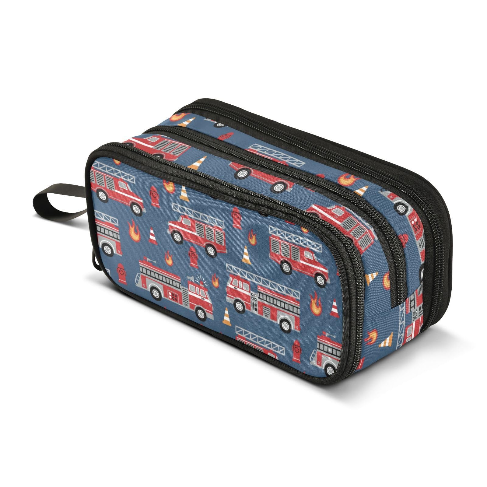 Case Boys Girls Large Pencil Pouch With Zipper Compartment..