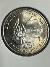 2009 D Duke Ellington Quarter With Golden Toning