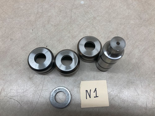 Set Of Wilson Tool Amada Punch Press 1.25" .812 RD Punch & Die - Afbeelding 7 van 7