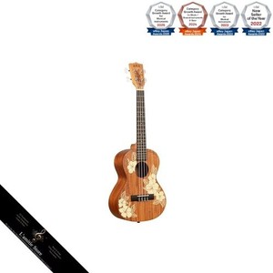 KALA The Voyage Collection Mahogany Teneur corporel Ukule KA-HIBISCUS-T_W/BAG