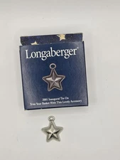 Longaberger 2001 Inaugural Basket Tie On