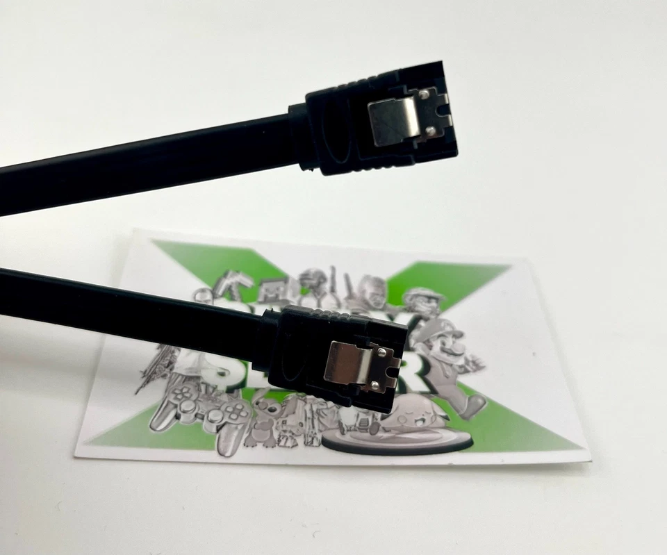 ⚡ 3x 6x 10x 15x 20x gerade SATA 0,4m Kabel | SATA III 6 GB/s schwarz NEUWARE ⚡ - Bild 3 von 4