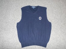 POLO RALPH LAUREN VTG 90'S 1999 US OPEN MENS XL PINEHURST BLUE GOLF VEST