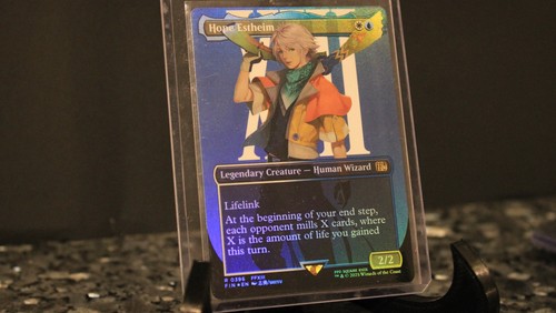 Hope Estheim - Rare - Borderless - Foil - Near Mint - Final Fantasy MTG