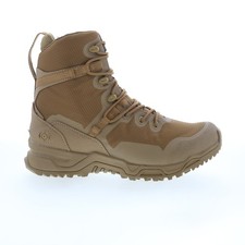 Original Swat Alpha Fury 8" Side-Zip 177503 Mens Brown Wide Tactical Boots