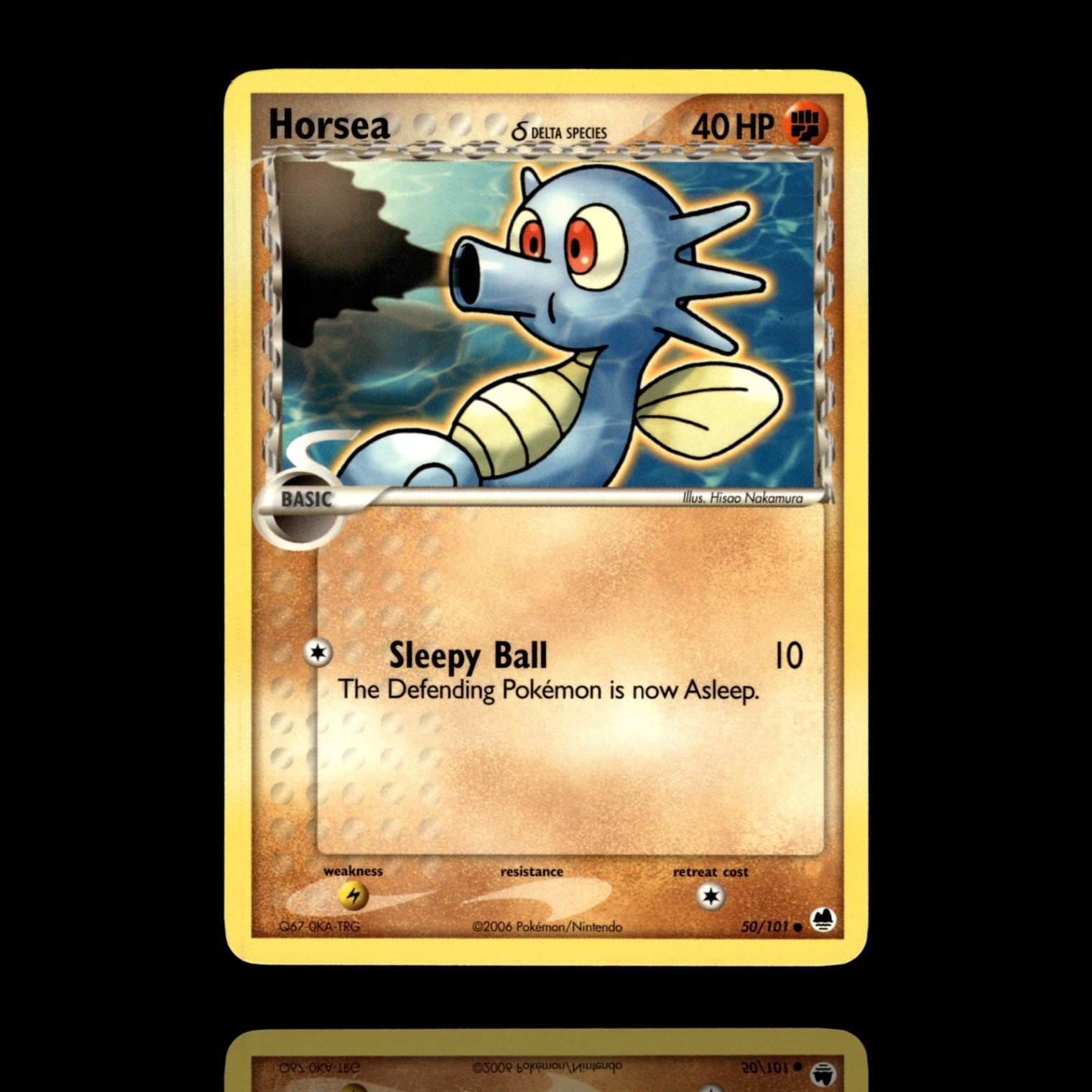 ▸ Horsea - (Delta Species) | Dragon Frontiers | Common | 50/101 | LP