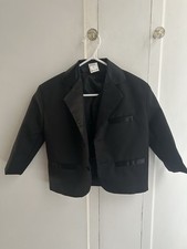 Toddler Boys 4-Piece Suit Set   Jacket, Vest, Pants  White Dress Shirt