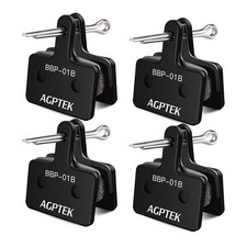 AGPTEK Bike Brake Pads, 1.22 *0.16*1.38 inches (L*W* H), Black