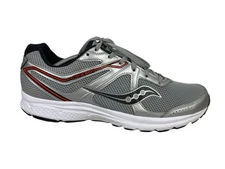 Saucony Cohesion 11 S20420-5 Mens Size 12.5 Gray Silver Running Shoes Sneakers