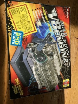 NEW Haynes Build Your Own V8 Engine, Complete, Open Box, all parts bags sealed